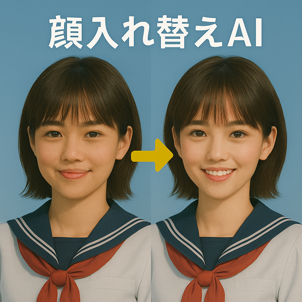 顔を入れ替えるAI 購入